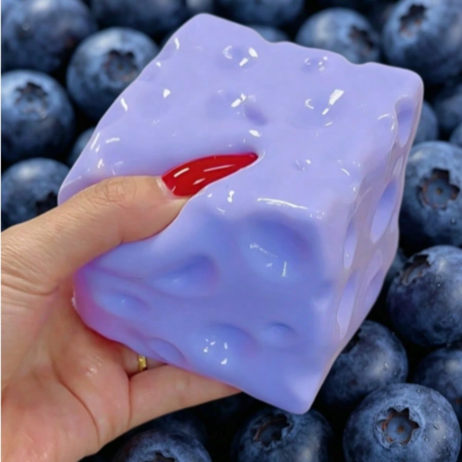 New Blueberry Color Cheese Squ - đánh giá và giá Food & Snacks Colouring Book