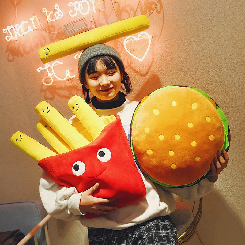 Hamburg French Fries Plush Sna - đánh giá và giá Foody Snacks