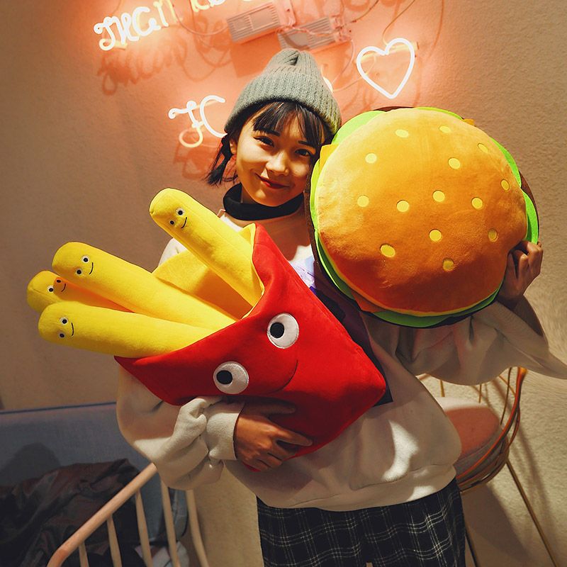 Hamburg French Fries Plush Sna - đánh giá và giá Foody Snacks