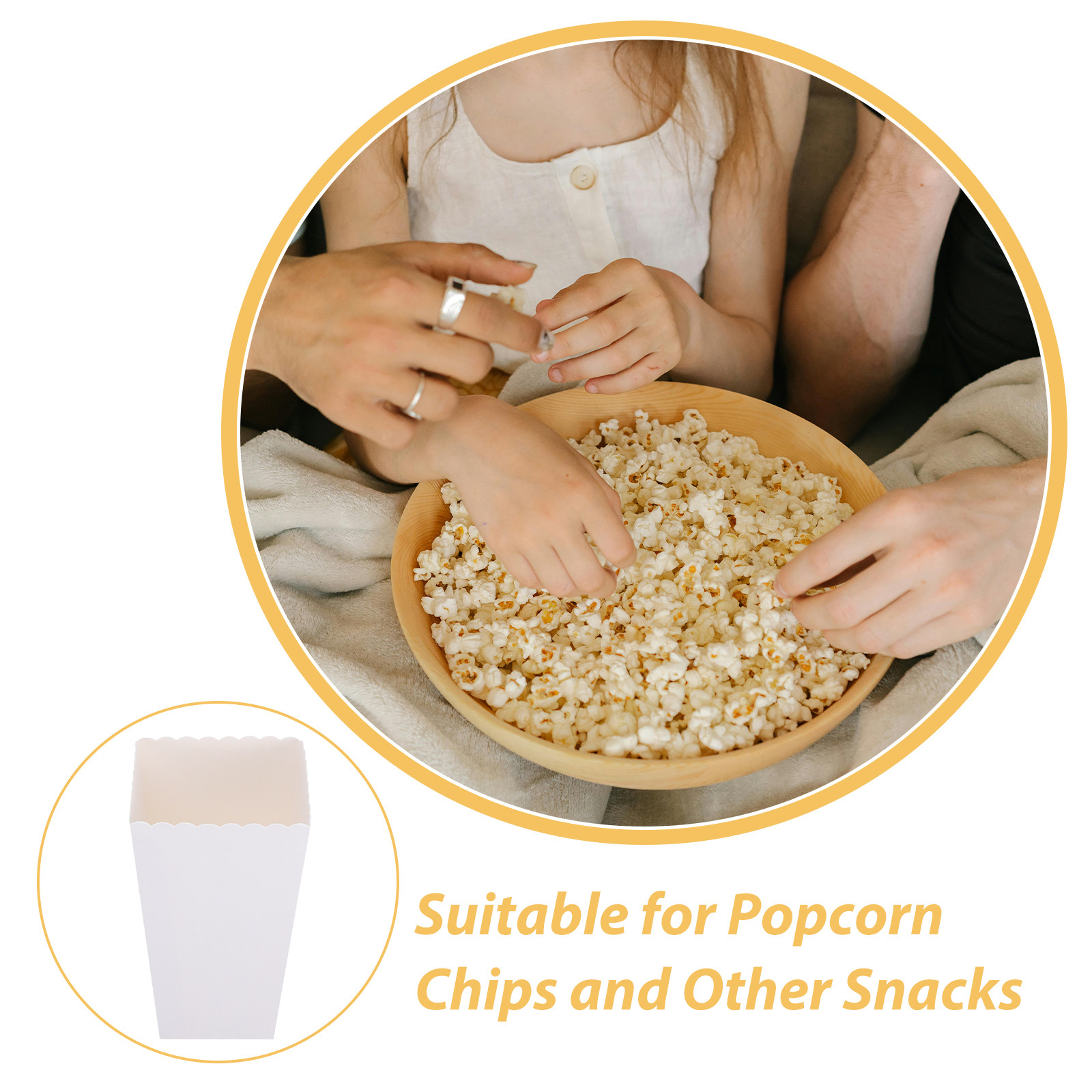 50Pcs Party Disposable Popcorn - đánh giá và giá Food Snacks For Party
