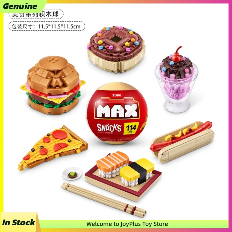 ZURU MAX Snacks Blind Box Buil - đánh giá và giá Food Good Snacks