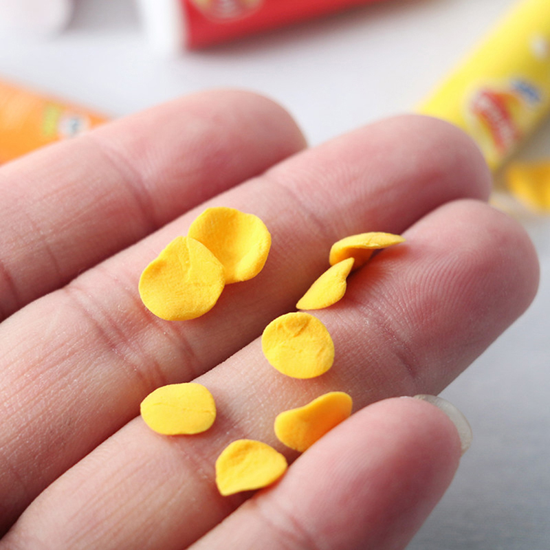 VP 4pcs/set Miniature Items 1: - đánh giá và giá Food Snacks Chips