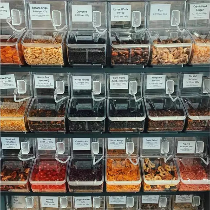 Supermarket bulk snack storage - đánh giá và giá Food Good Snacks