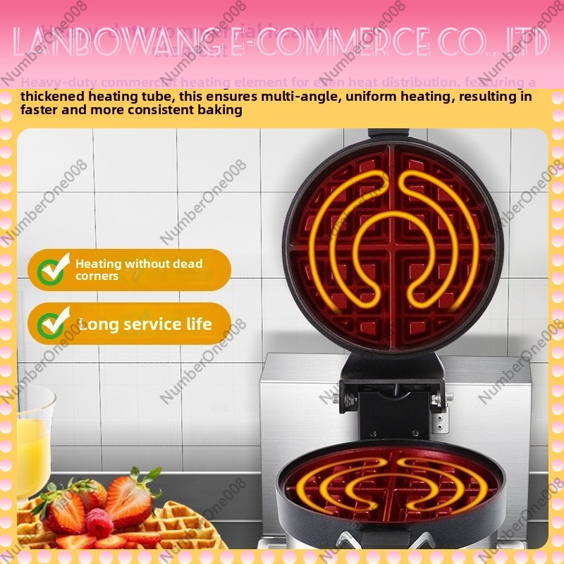 Rotating Waffle Maker Griddle  - đánh giá và giá Food Snacks Business