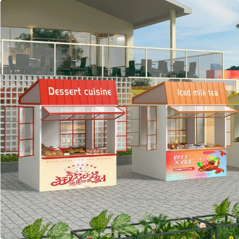 Outdoor scenic mobile display  - đánh giá và giá Food Good Snacks