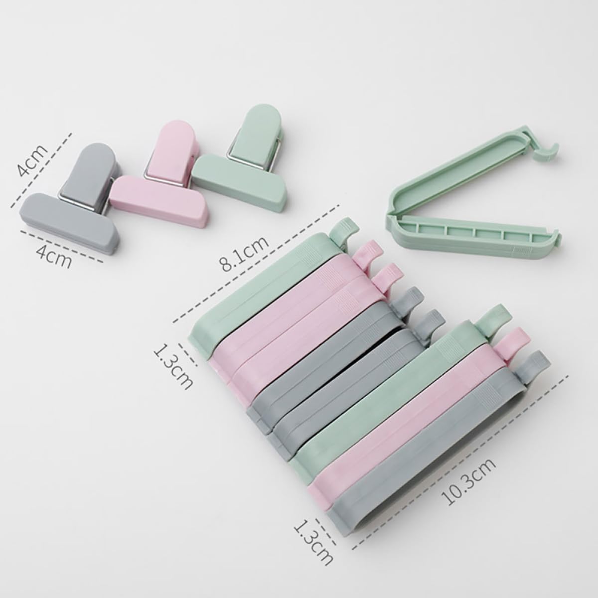 12pcs Mixed Color Plastic Seal - đánh giá và giá Food Snacks Chips