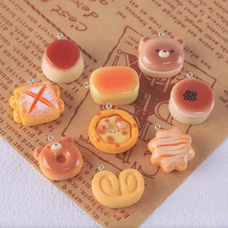 10Pcs Cute Bear Pudding Tart B - đánh giá và giá Food Snacks For Party