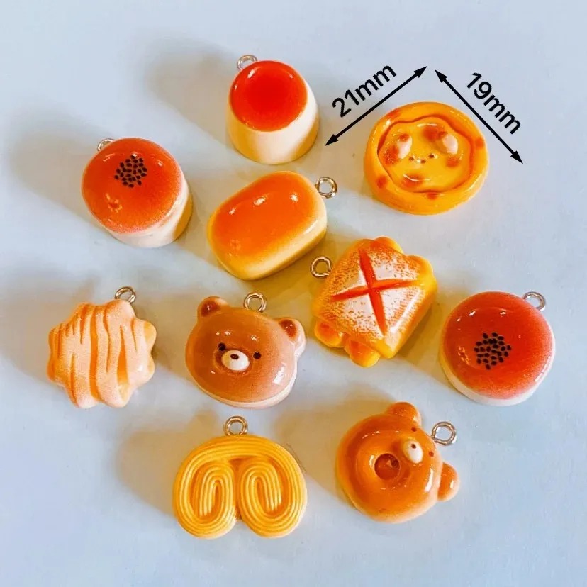 10Pcs Cute Bear Pudding Tart B - đánh giá và giá Food Snacks For Party