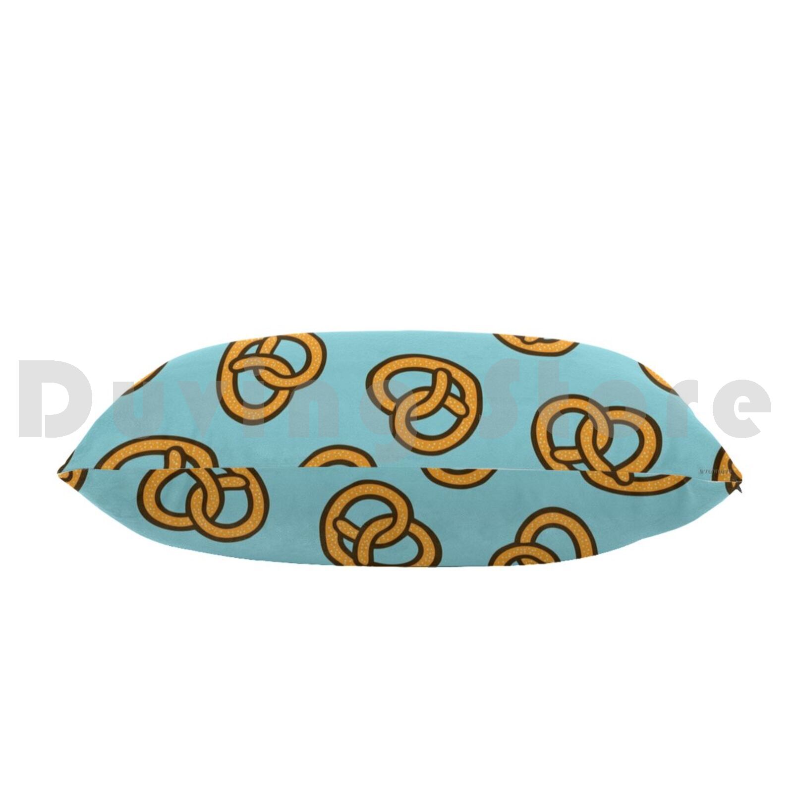 I Heart Pretzels Pattern Pillo - đánh giá và giá Foody Snacks