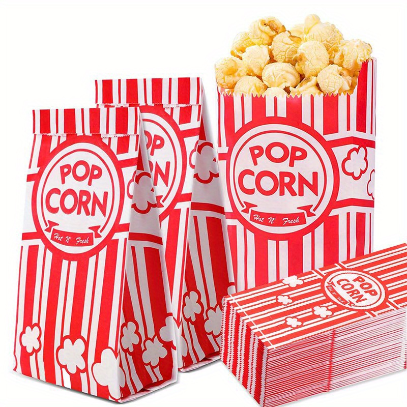 20/50Pcs Popcorn Bags Individu - đánh giá và giá Food Snacks For Party