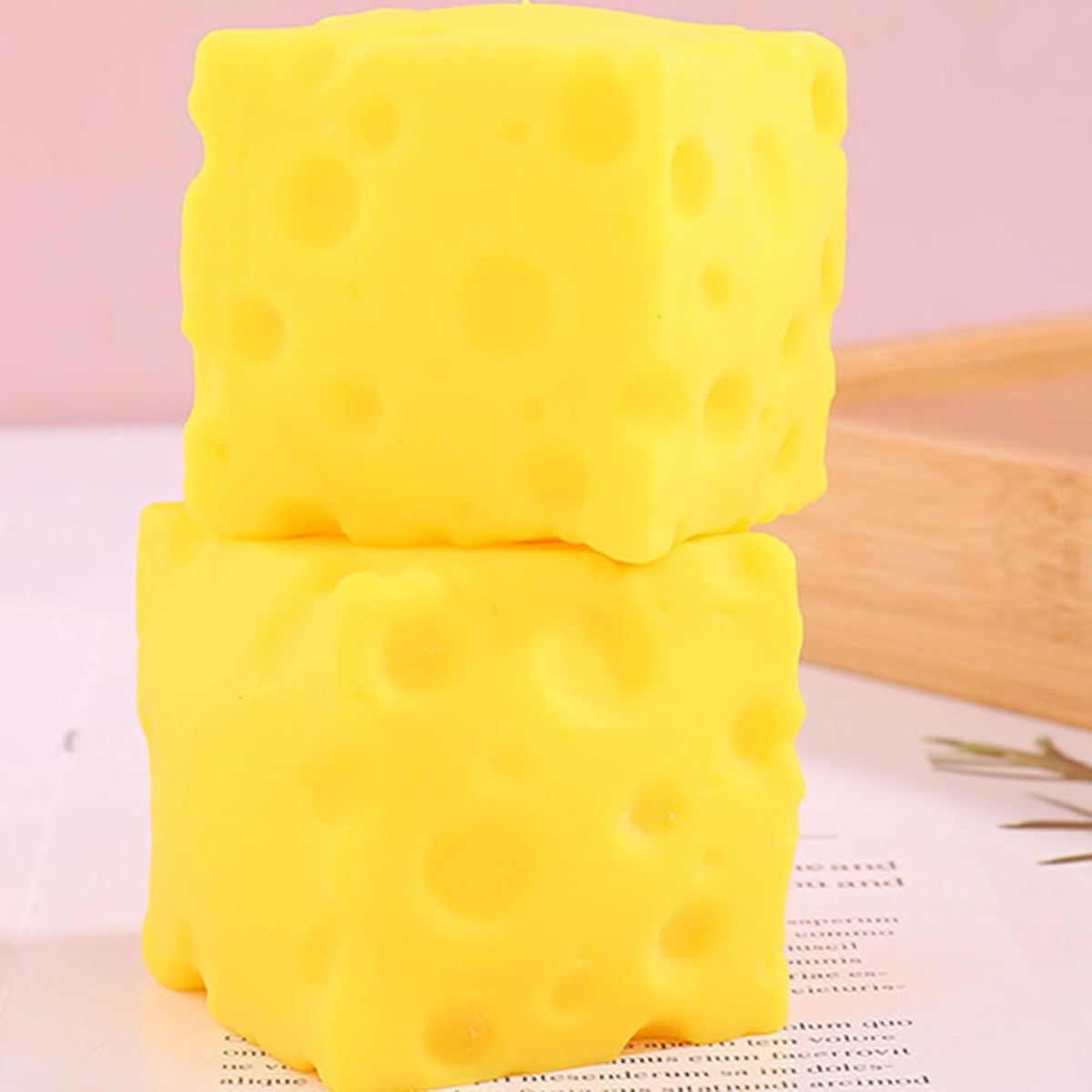 Cheese Stress Ball Squishy Toy - đánh giá và giá Food & Snacks Colouring Book