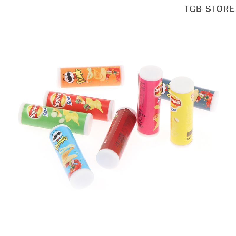4Pcs Miniture Simulation ABS P - đánh giá và giá Food Snacks Chips