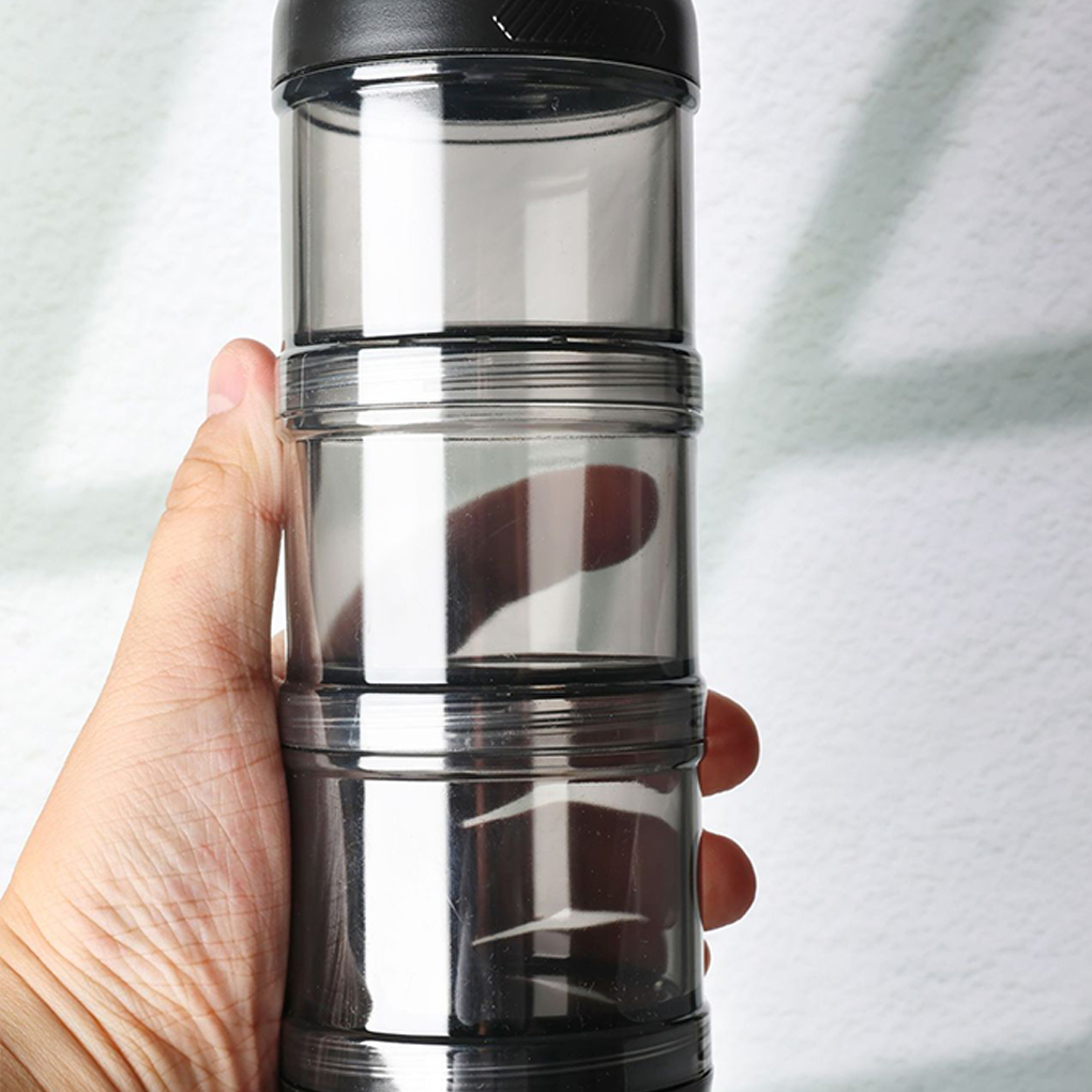 Portable 3-Layer Powder Dispen - đánh giá và giá Food Snacks With Protein